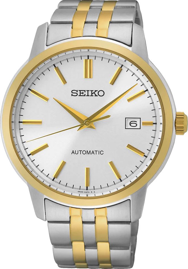 Seiko Dress Automatic Men Watches in Round case & White Dial SRPH92K1