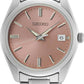 Seiko Dress Quartz Men Watches in Round case & Salmon Dial SUR523P1