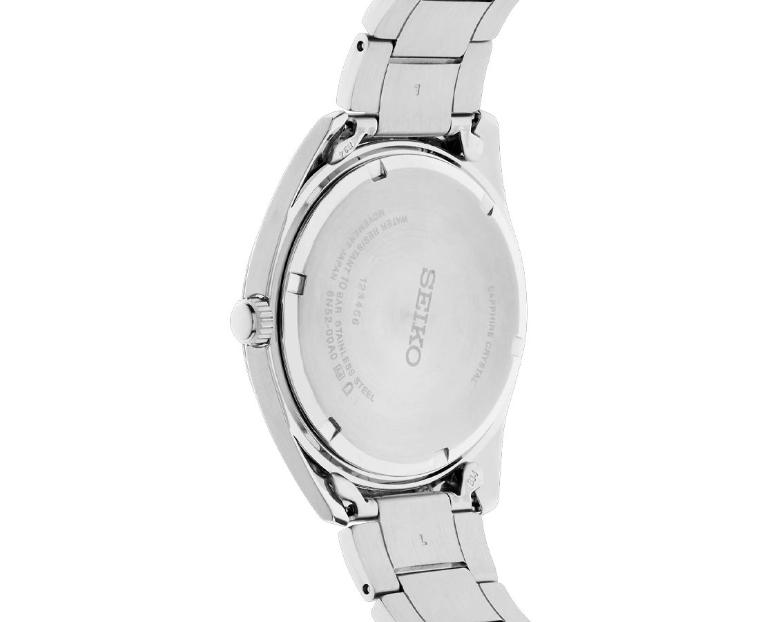 Seiko Dress Quartz Men Watches in Round case & Blue Dial SUR525P1