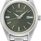 Seiko Dress Quartz Women Watches in Round case & Green Dial SUR533P1
