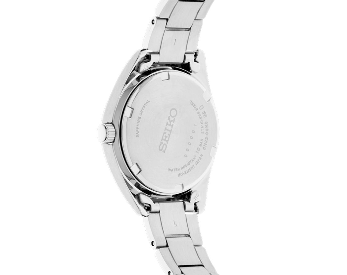 Seiko Dress Quartz Women Watches in Round case & Green Dial SUR533P1