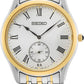 Seiko Conceptual Quartz Men Watches in Round case & White Dial SRK048P1