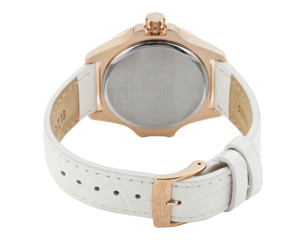 Seiko Lord Quartz Women Watches in Round case & White Dial SUR800P1