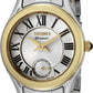 Seiko Premier Quartz Women Watches in Round case & White Dial SRKZ96P1