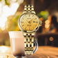 Seiko Presage Automatic Women Watches in Round case & Gold Dial SRE018J1