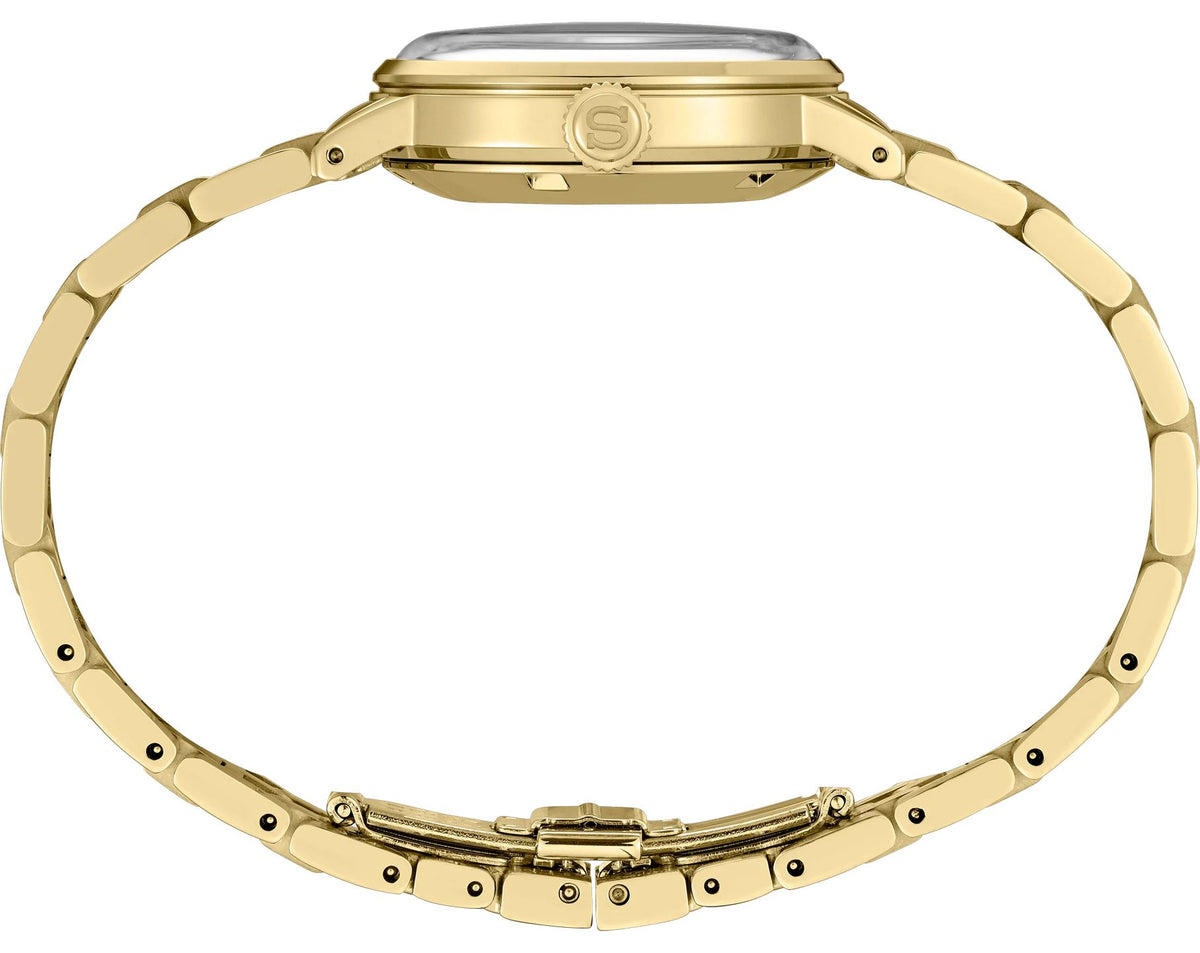 Seiko Presage Automatic Women Watches in Round case & Gold Dial SRE018J1