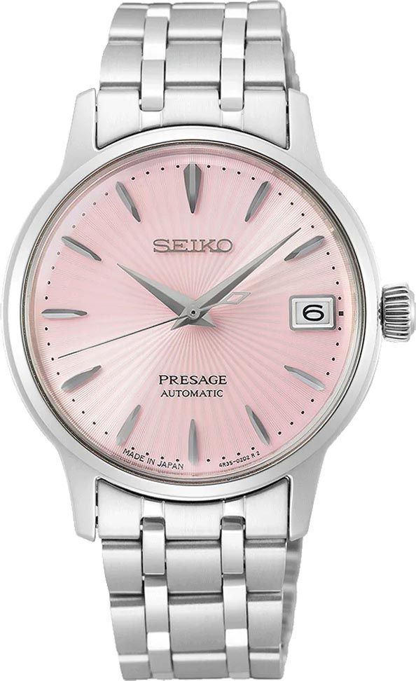 Seiko Presage Automatic Women Watches in Round case & Pink Dial SRP839J1
