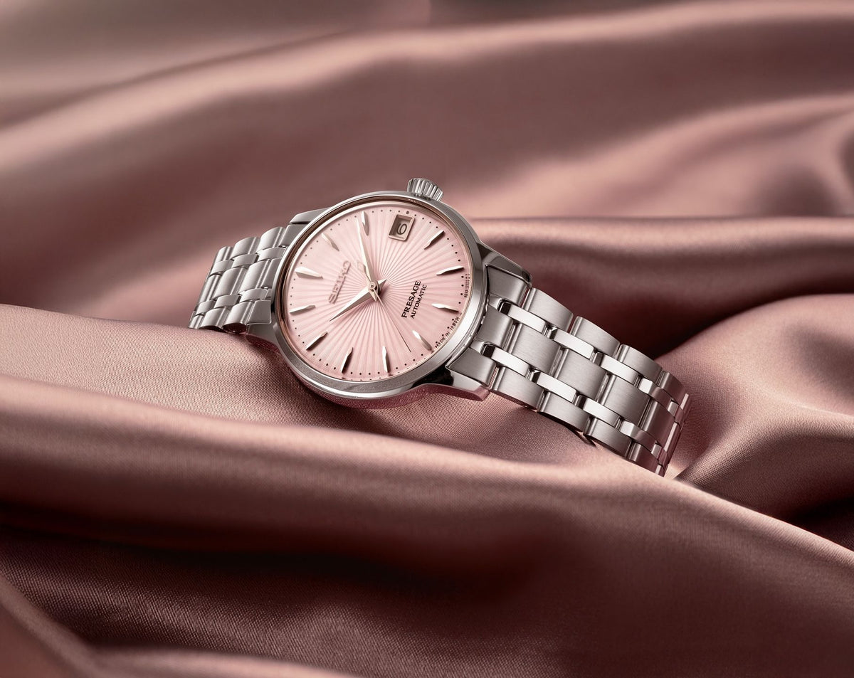 Seiko Presage Automatic Women Watches in Round case & Pink Dial SRP839J1