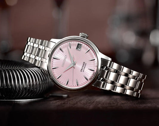 Seiko Presage Automatic Women Watches in Round case & Pink Dial SRP839J1