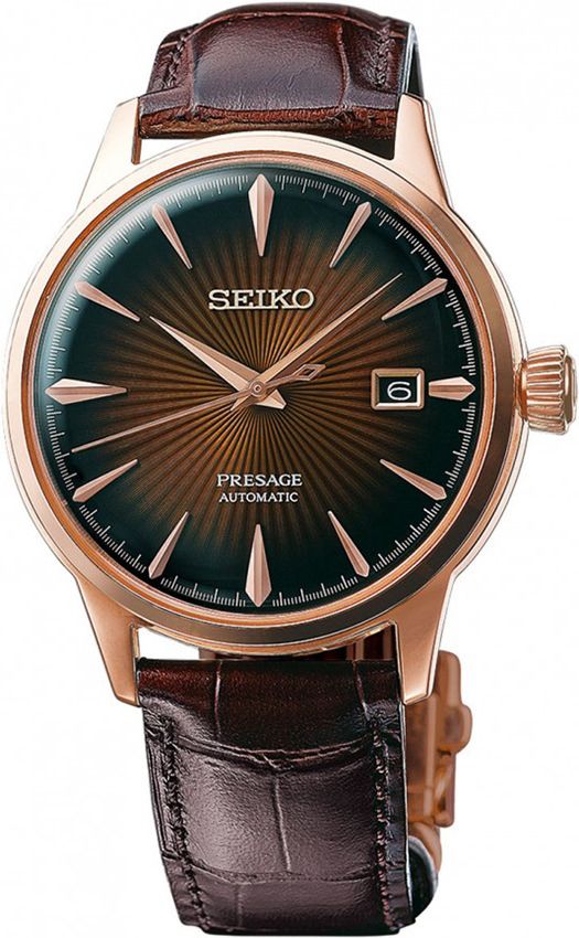 Seiko Presage Automatic Men Watches in Round case & Brown Dial SRPB46J1