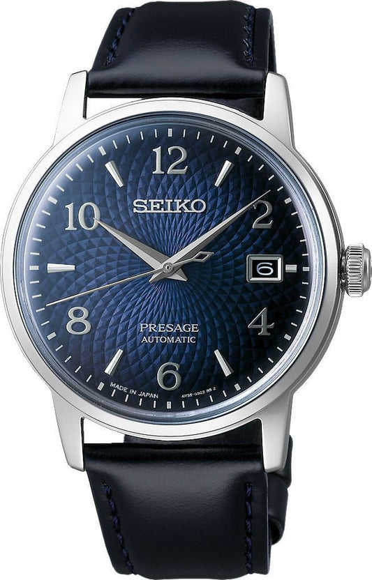 Seiko Presage Automatic Men Watches in Round case & Blue Dial SRPE43J1