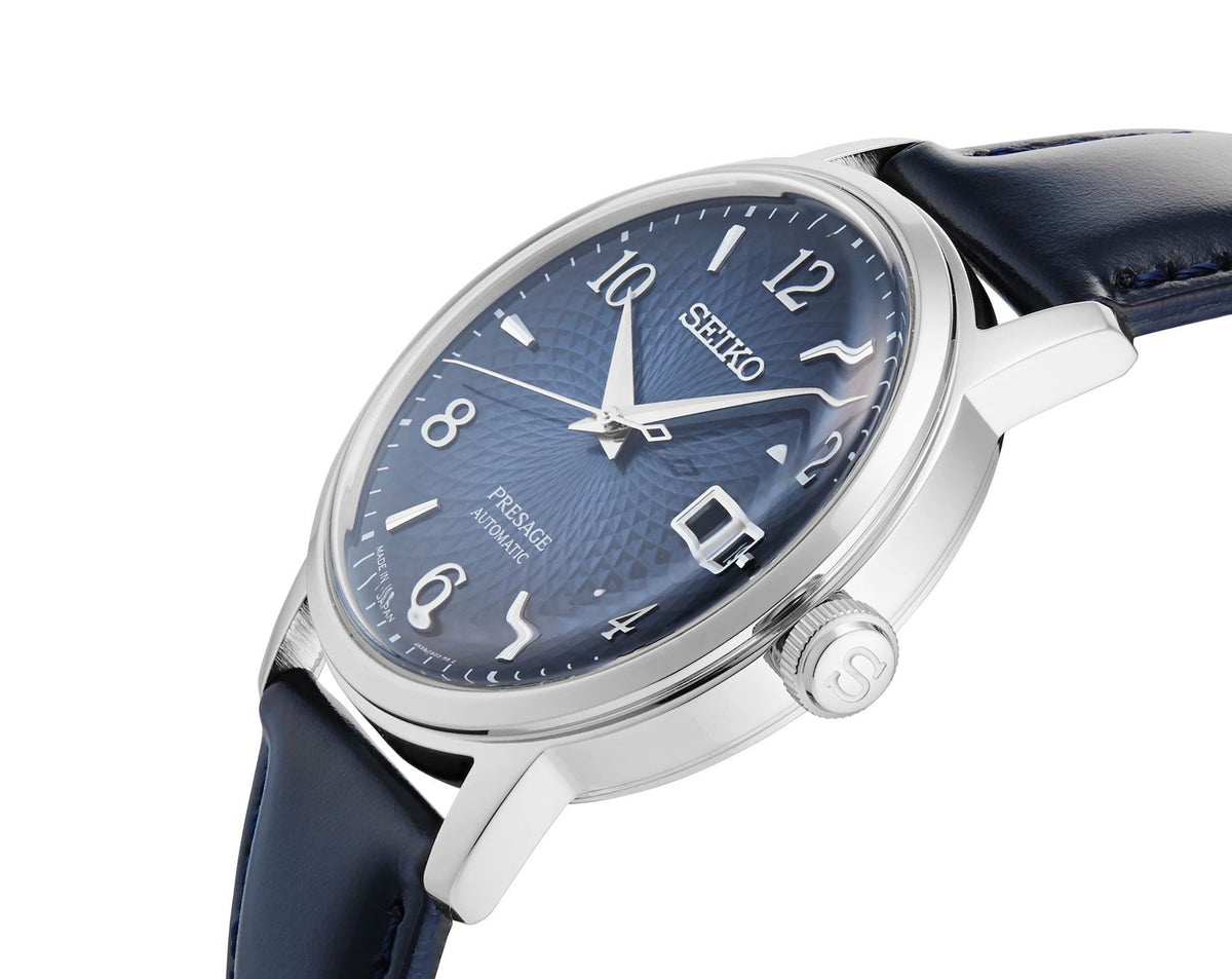 Seiko Presage Automatic Men Watches in Round case & Blue Dial SRPE43J1