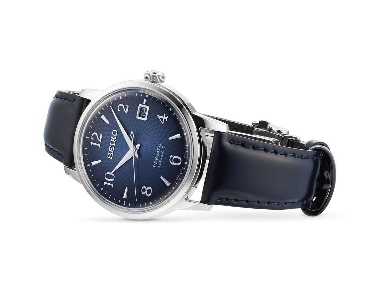 Seiko Presage Automatic Men Watches in Round case & Blue Dial SRPE43J1