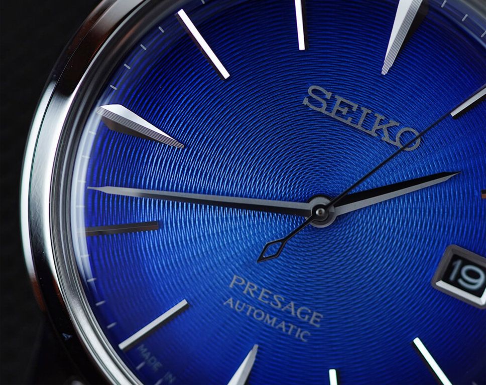 Seiko Presage Automatic Men Watches in Round case & Blue Dial SRPJ13J1
