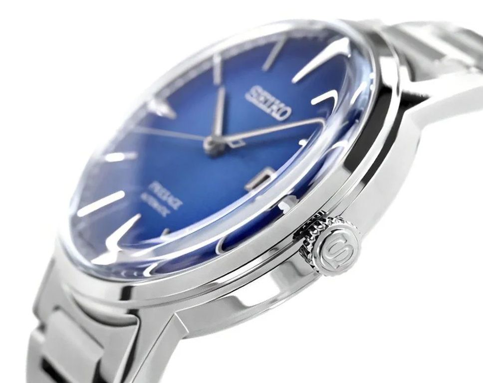 Seiko Presage Automatic Men Watches in Round case & Blue Dial SRPJ13J1