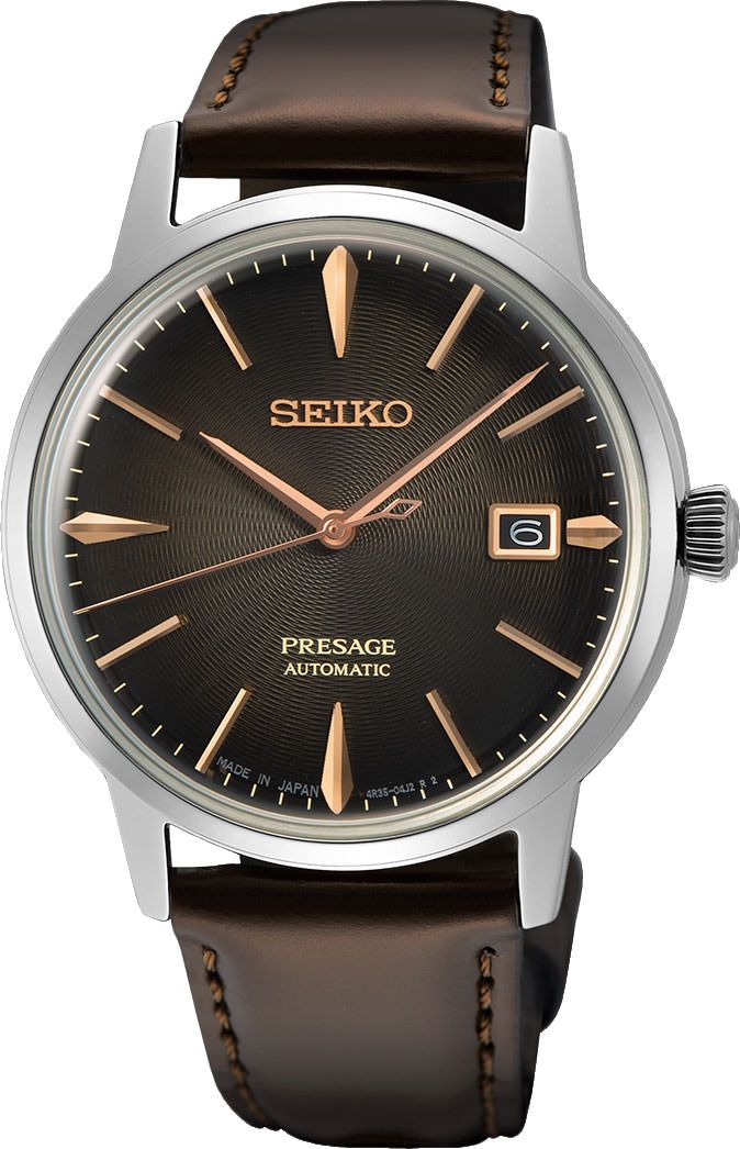 Seiko Presage Automatic Men Watches in Round case & Grey Dial SRPJ17J1