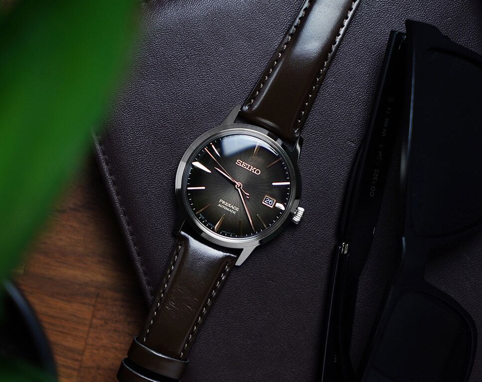 Seiko Presage Automatic Men Watches in Round case & Grey Dial SRPJ17J1
