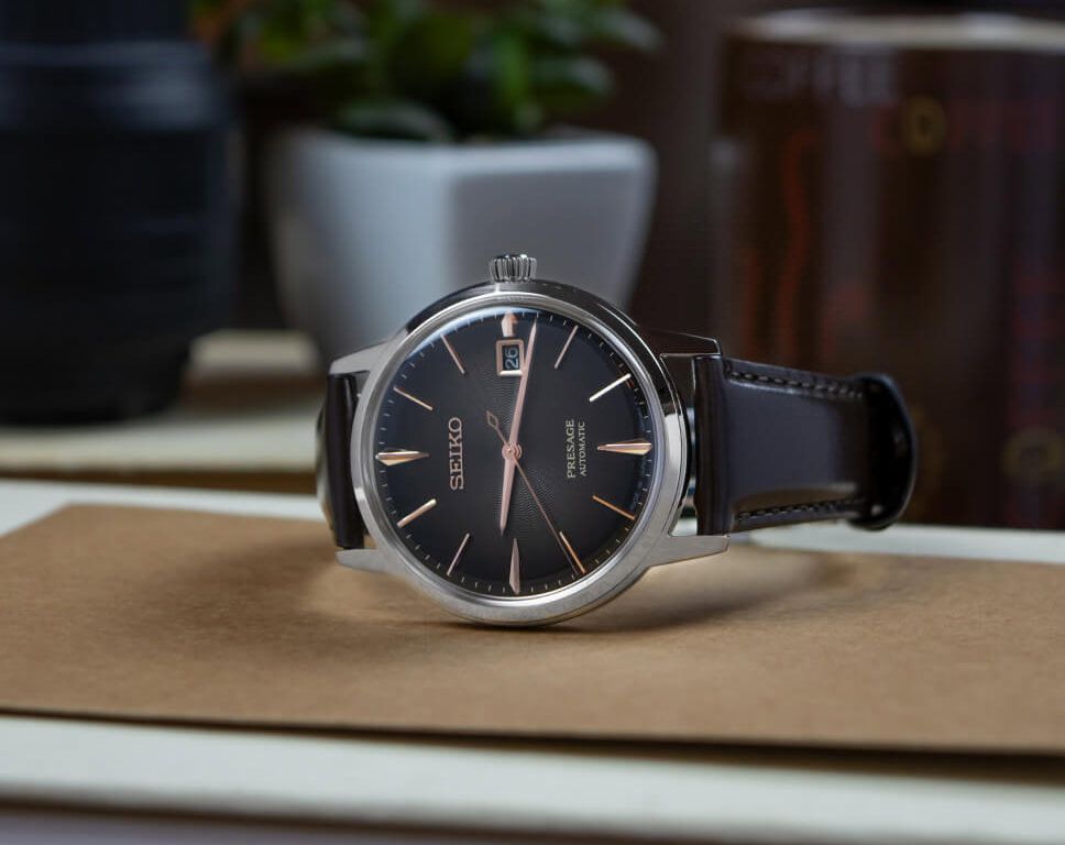 Seiko Presage Automatic Men Watches in Round case & Grey Dial SRPJ17J1