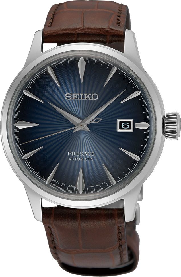 Seiko Presage Automatic Men Watches in Round case & Blue Dial SRPK15J1