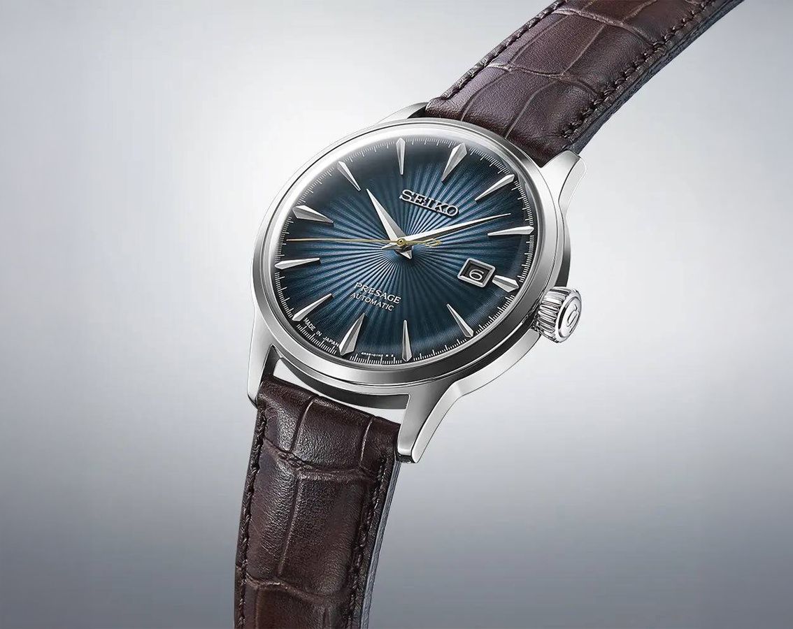 Seiko Presage Automatic Men Watches in Round case & Blue Dial SRPK15J1
