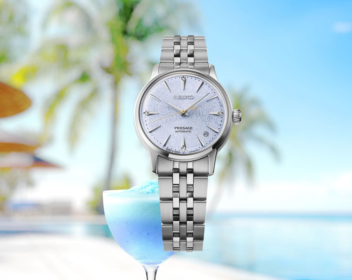 Seiko Presage Automatic Women Watches in Round case & Blue Dial SRPL61J1
