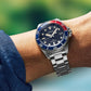 Seiko Prospex Solar Powered Men Watches in Round case & Blue Dial SNE595P1