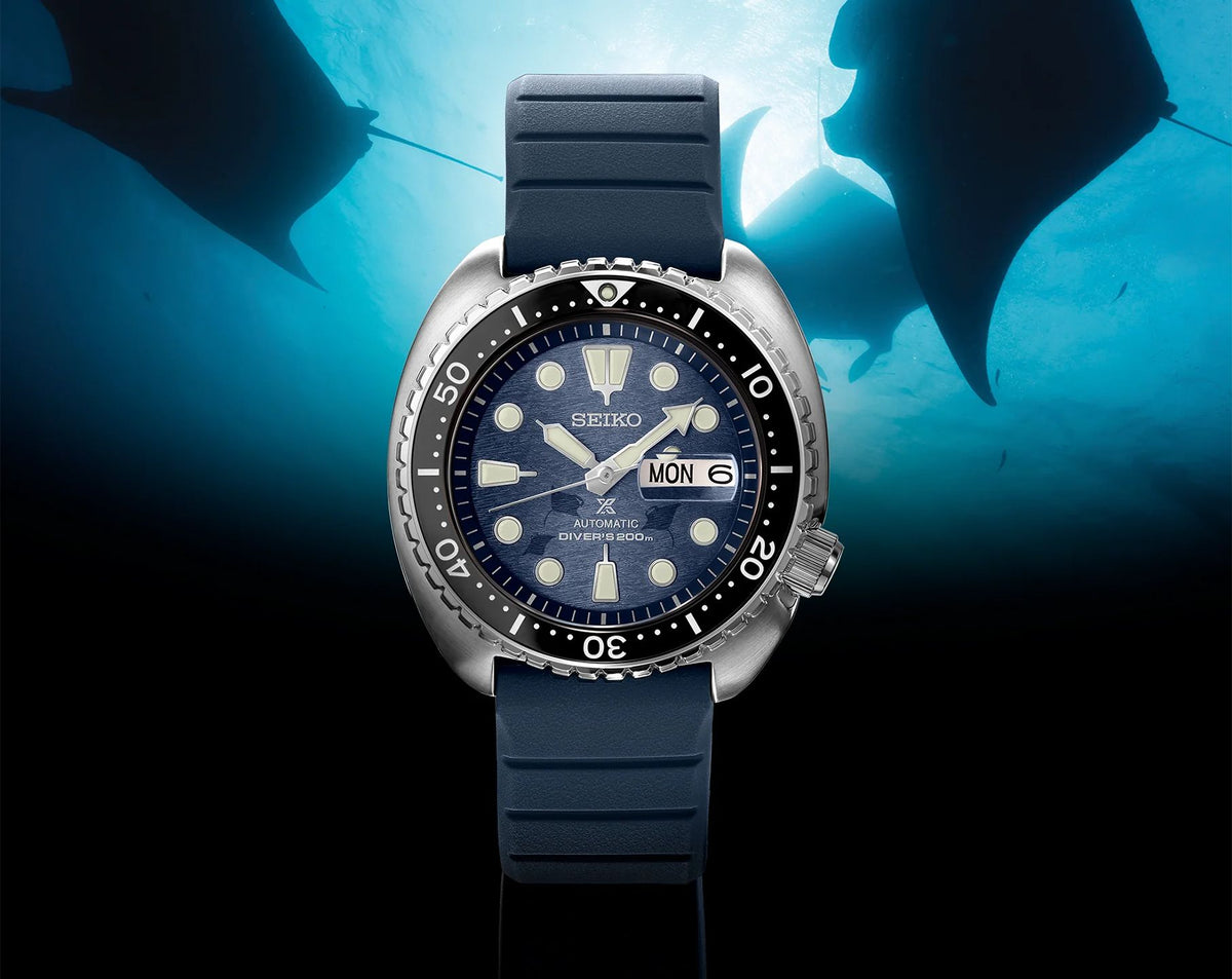 Seiko Prospex Automatic Men Watches in Round case & Blue Dial SRPF77K1