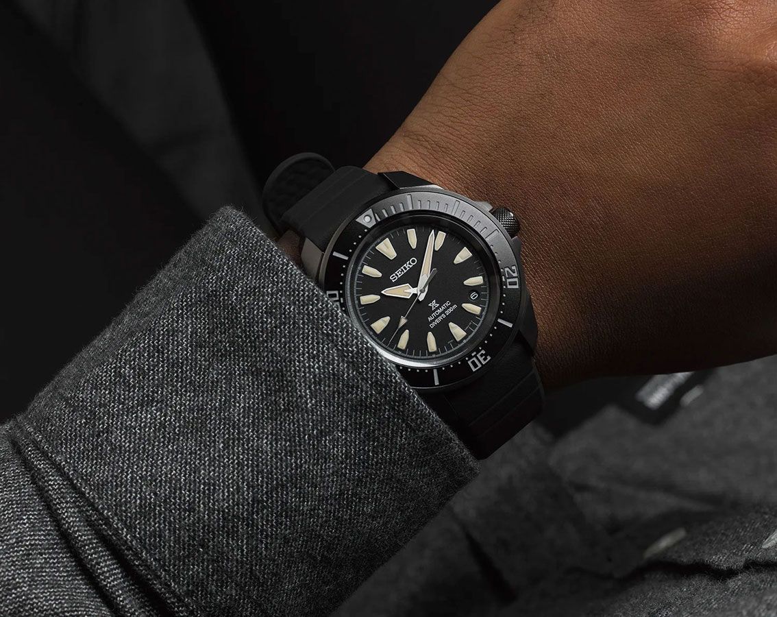 Seiko Prospex Automatic Men Watches in Round case & Black Dial SRPL15K1