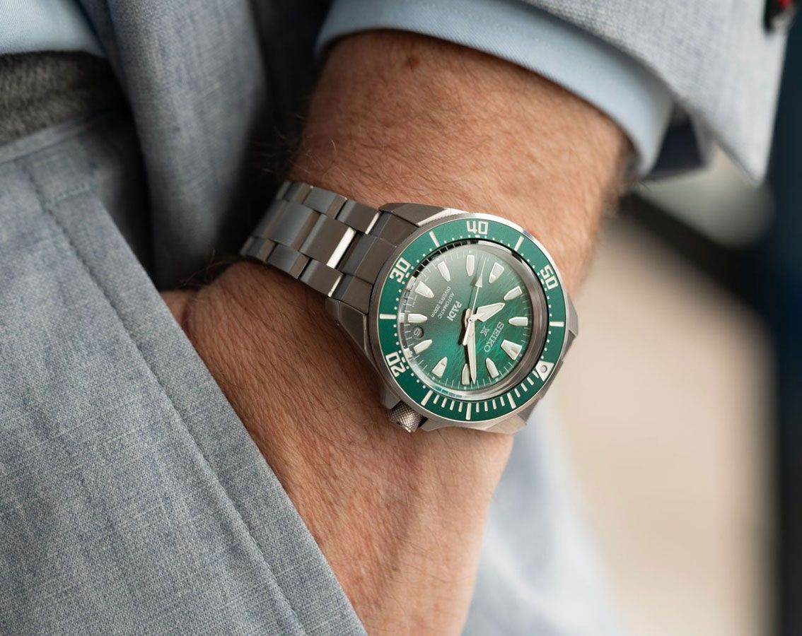 Seiko Prospex Automatic Men Watches in Round case & Green Dial SRPL53K1