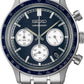 Seiko Sport Quartz Men Watches in Round case & Blue Dial SSB477P1