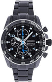 Seiko Sportura Quartz Men Watches in Round case & Black Dial SNAE77P1