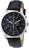 Seiko Dress Quartz Men Watches in Round case & Black Dial SNDC33P1