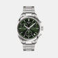 PR 100 Men Quartz Green Dial Chronograph Stainless Steel Watch T1504171109100