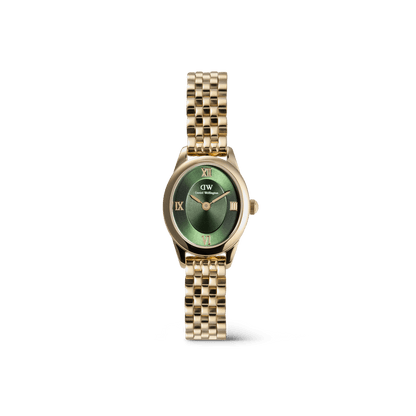Ophelia Mini Emerald Gold