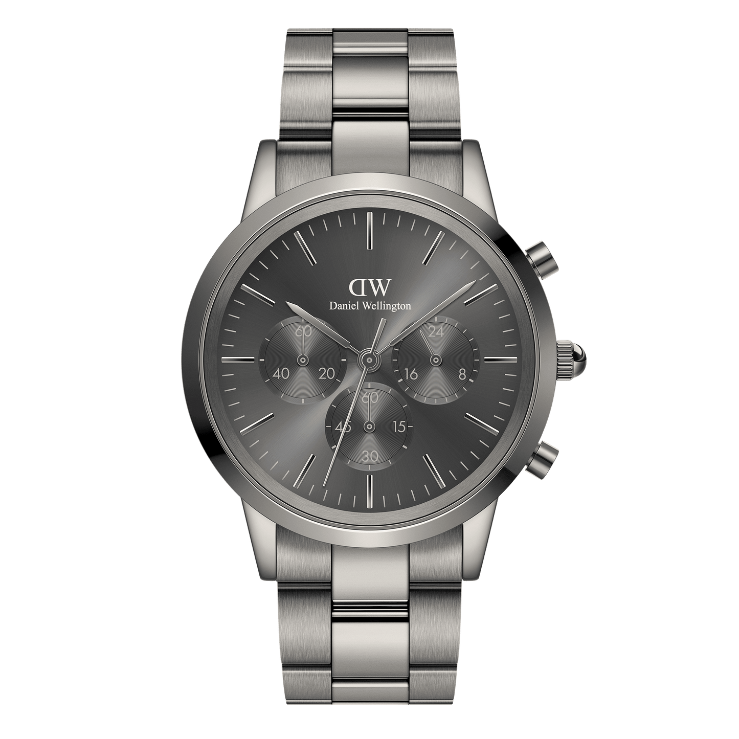 Iconic Chronograph Link Graphite GM